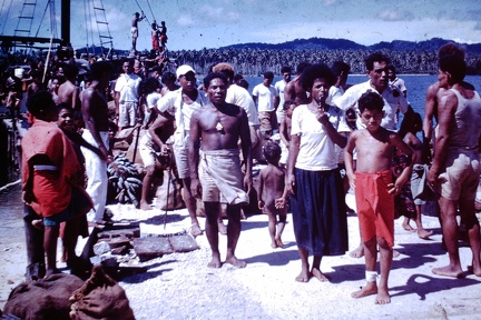 1961 July -  Tikopeans Going Home, Cape Torrens