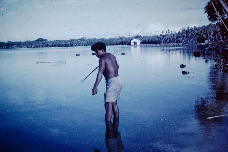 1961 March - Pepesala Spear fisherman.JPG