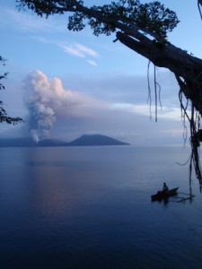 Taken from Blue Lagoon lookout on Kokopo to Rabaul Road