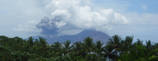 Volcano few days ago