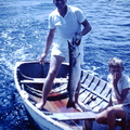 1960 December - John Gooden with fish