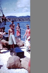 1961 July - Tikopeans Going Home on Cape Torrens