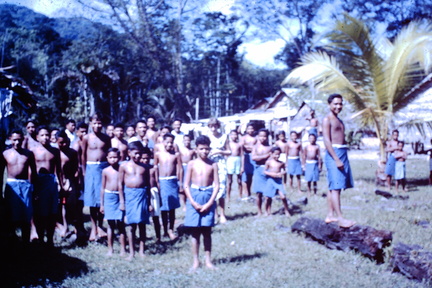 1962 June - Nukufero School children