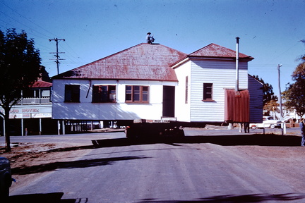 1960 July - Shifting house Dalby